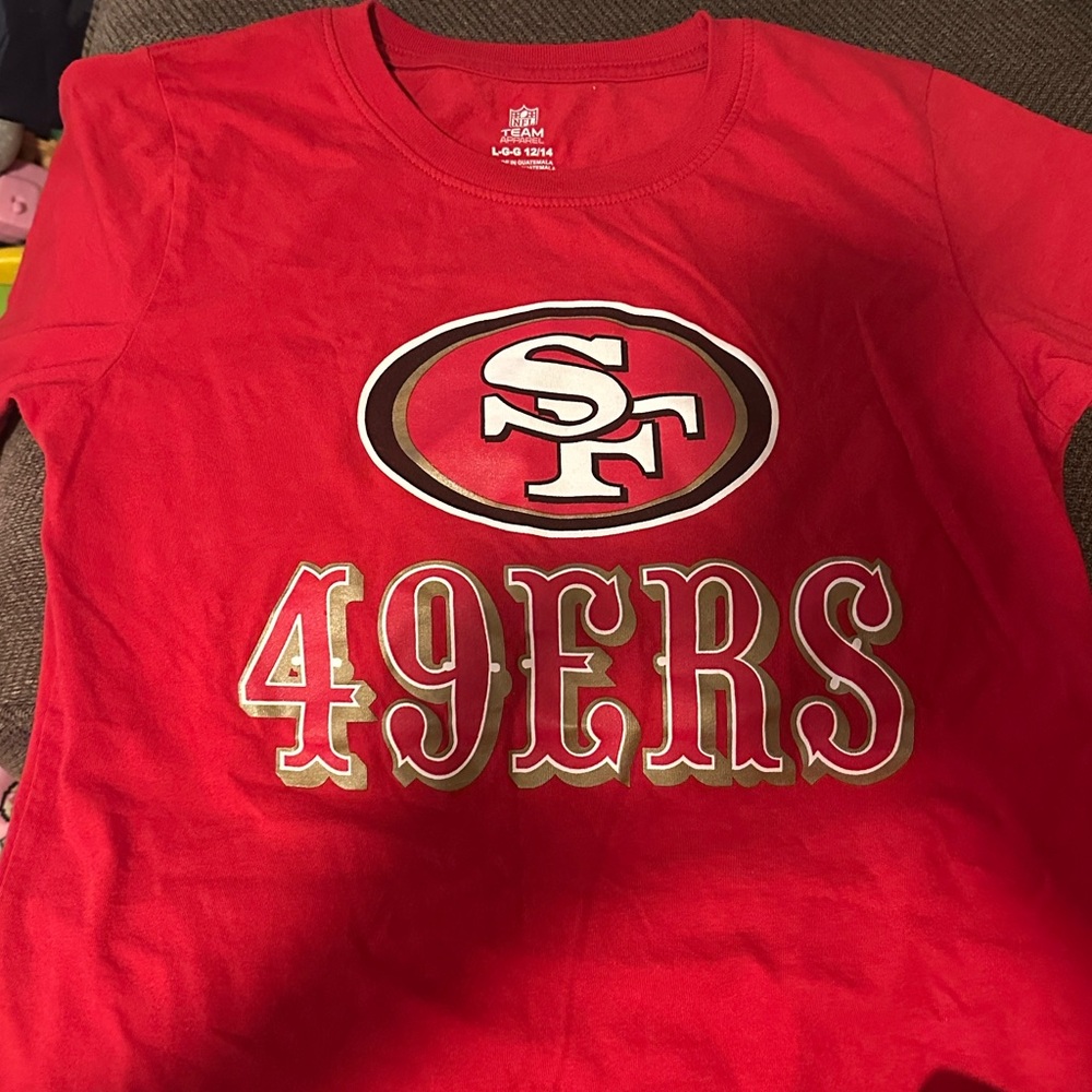 NFL Kids 49ers T-shirt size Large